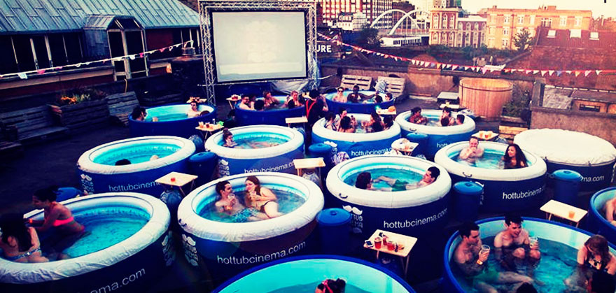 Le Hot Tube Cinema (Londres, Royaume-Uni)