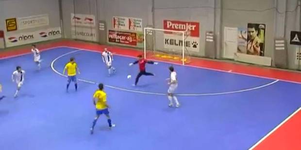 Futsal : superbe but marqué par… le gardien ! 1