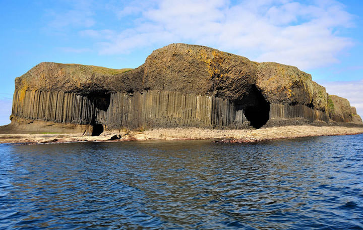 Les grottes de Fingal (Ecosse)