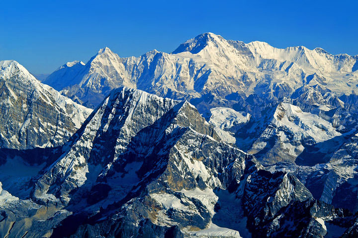 L’Himalaya (Afghanistan, Inde, Chine, Pakistan, Birmanie, Népal, Bhoutan)