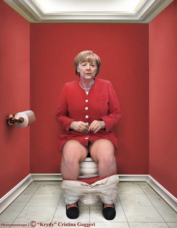 La Chancelière fédérale allemande Angela Merkel