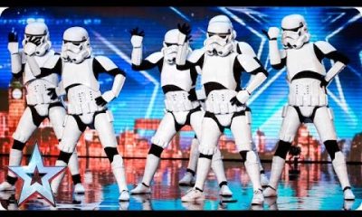 Ebahi par la prestation des stormtroopers, le jury de Britain's Got Talent les envoie en finale