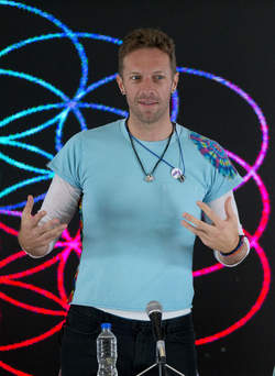 Chris Martin, le chanteur de Coldplay