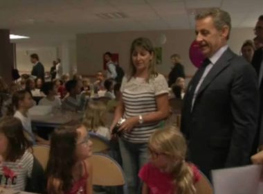Des enfants disent que Nicolas Sarkozy est président !