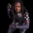 Erin Jackson est devenue la première femme noire à remporter une médaille d'or olympique en speedskating
